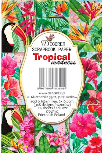 Decorer Mini - Tropical madness (7x10,8cm)