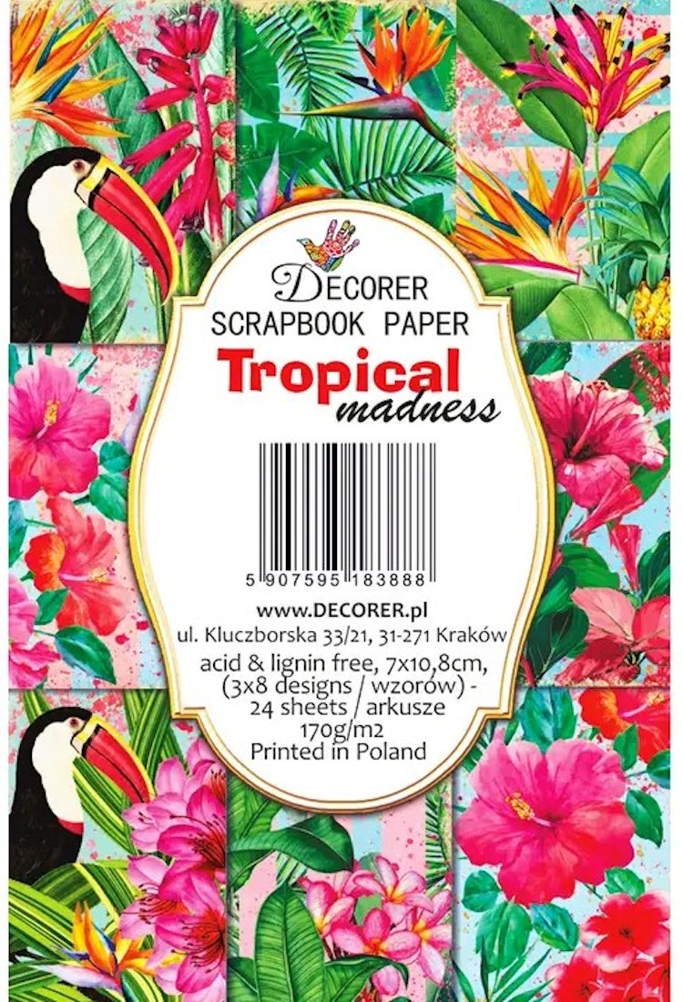 Decorer Mini - Tropical madness (7x10,8cm)