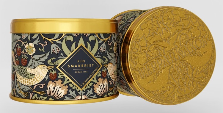 Pepparkakor - Årets burk 2025 - Morris collection - 45g