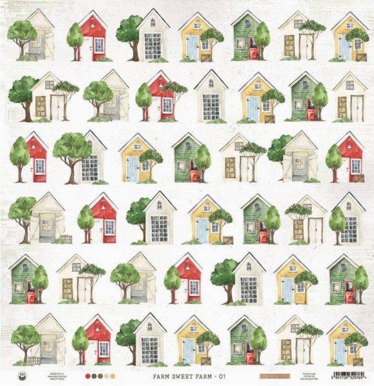 P13 - Farm sweet farm 01 (30x30cm)