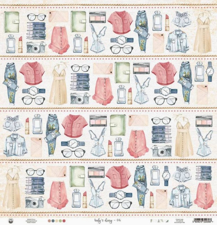 P13 - Lady´s diary 06 (30x30cm)