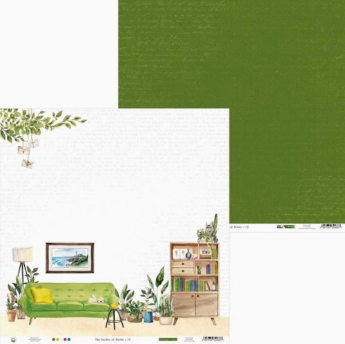 P13 - The garden of books 03 (30x30cm)