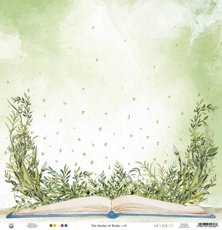 P13 - The garden of books 06 (30x30cm)