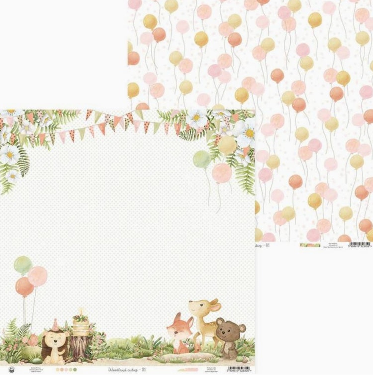 P13 - Woodland cuties 01 (30x30cm)