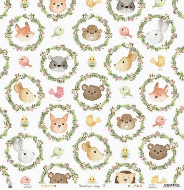P13 - Woodland cuties 06 (30x30cm)