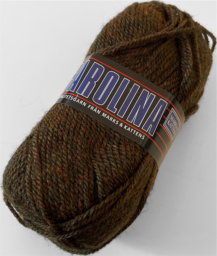 Carolina, 50g/128m - 863 - Grön/brun melange