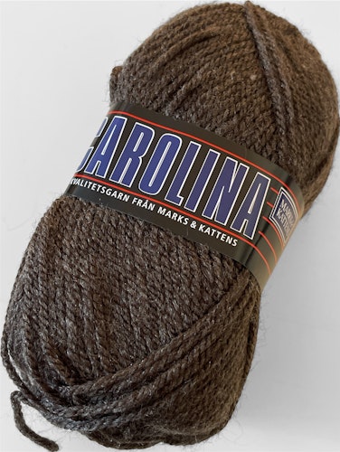 Carolina, 50g/128m - 1579 - Brun/vit