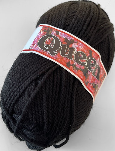 Queen, 50g/130m - 301 - Svart