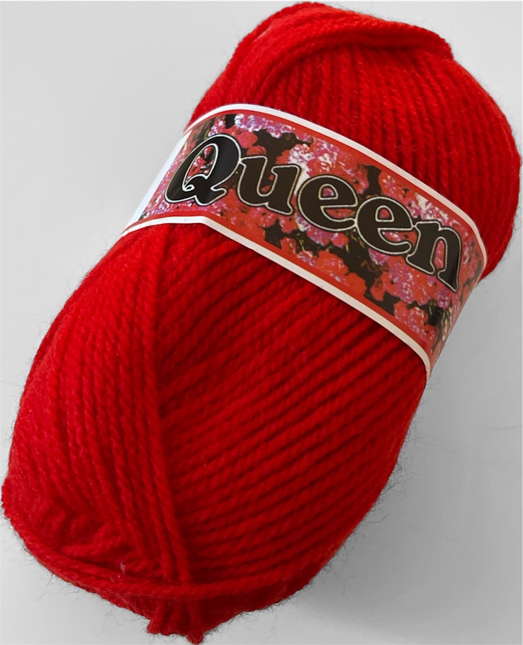 Queen, 50g/130m - 304 - Röd