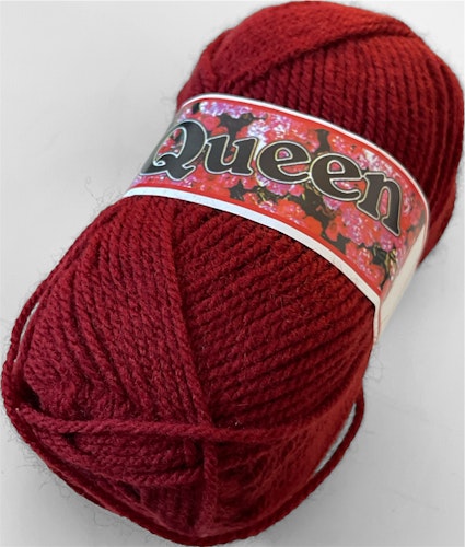 Queen, 50g/130m - 309 - Vinröd