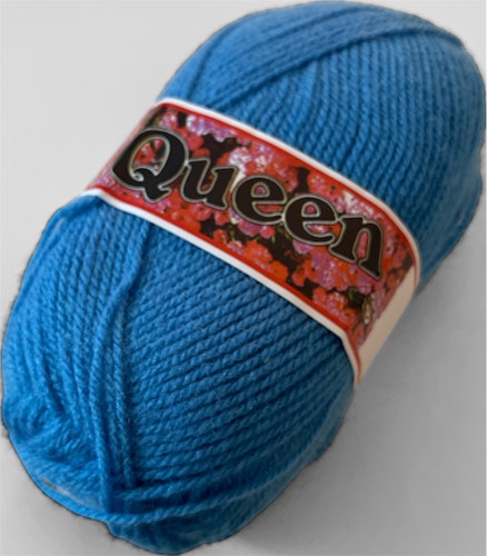 Queen, 50g/130m - 321 - Ljusblå
