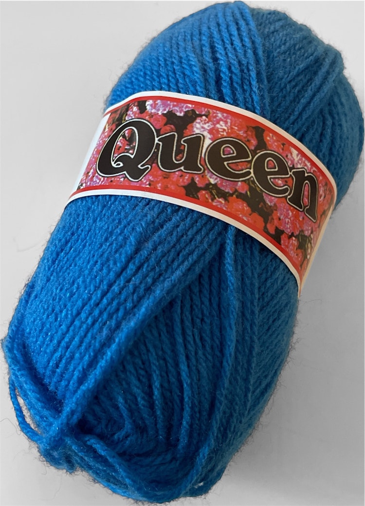 Queen, 50g/130m - 323 - Flaggblå