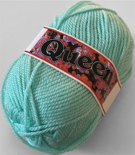 Queen, 50g/130m - 346 - Mintgrön
