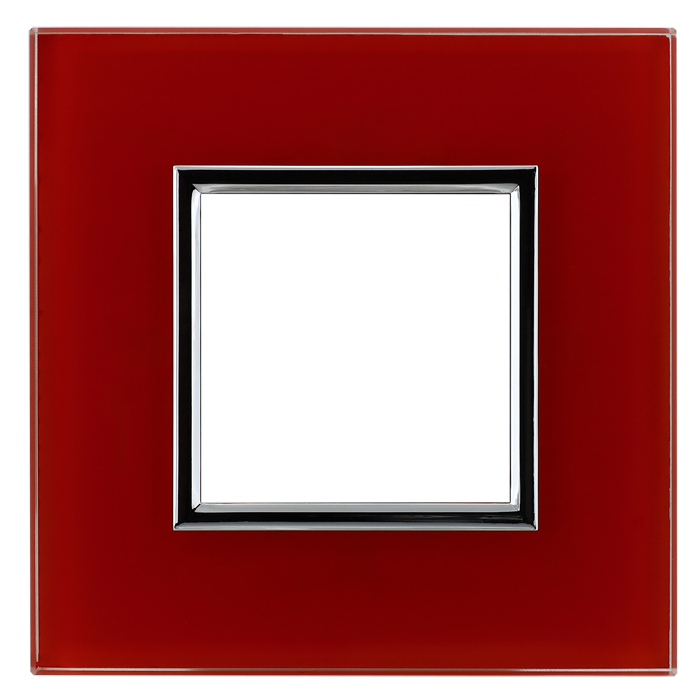 Glass Red – Uttagsram med 1-5 Fack
