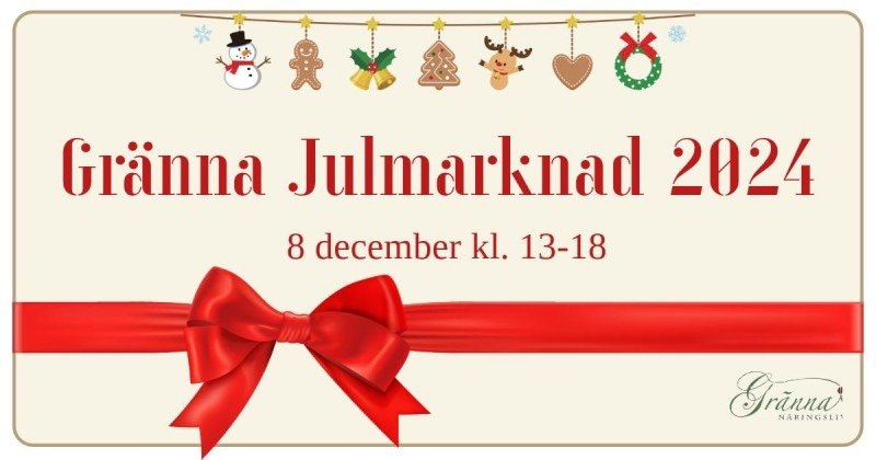 Gränna Julmarknad 2024