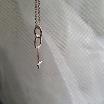 Silverhalsband Kvinnokraft Mini