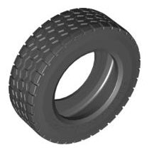 Tyre Ø62.4mm x 20mm (Black)