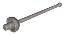 Minifigure Rapier with Ø32 Shaft (Flat Silver)