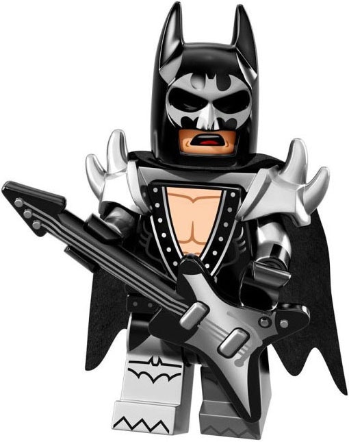 Glam Metal Batman (The LEGO Batman Movie Serie 1)