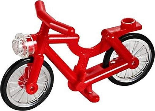 Cykel (Red / Transparent Clear / Transparent Clear)