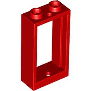 Frame 1 x 2 x 3 (Red)