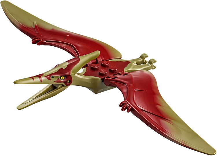Pteranodon (Olive Green / Dark Red)