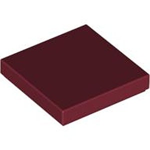Tile 2 x 2 (Dark Red)