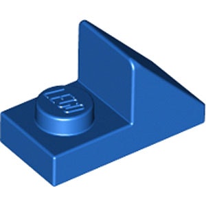Slope 1 x 2 45° with 1/3 Plate (Blue)