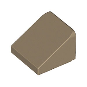 Slope 1 x 1 x 2/3 (Dark Tan)