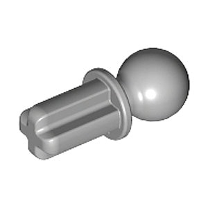 Ball with Axle (Medium Stone Gray)