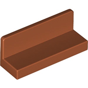 Wall 1 x 3 x 1 (Dark Orange)