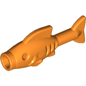 Fish with Knob (Orange)