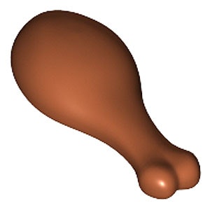 Turkey Drumstick (Dark Orange)