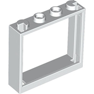 Frame 1 x 4 x 3 (White)