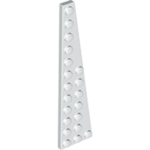 Right Plate with Angle 3 x 12 (White)