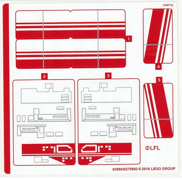 Stickers / Klistermärken - Star Wars - Resistance Y-wing Starfighter