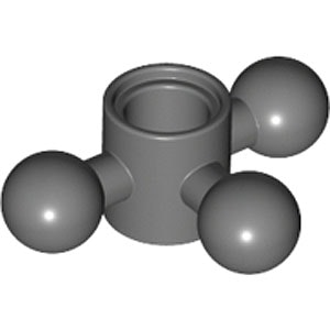 Beam 1m with 3 Balls Ø5,9 (Dark Stone Gray)