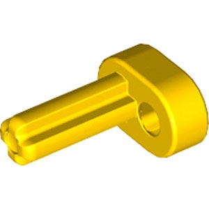 Plastic Motor Crank/Cross (Yellow)