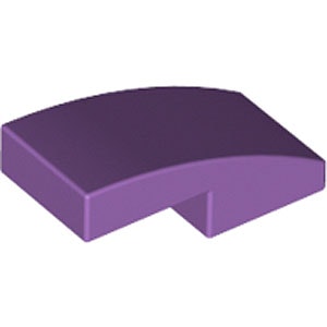 Plate with Bow 1 x 2 x 2/3 (Medium Lavender)