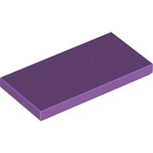 Tile 2 x 4 (Medium Lavender)
