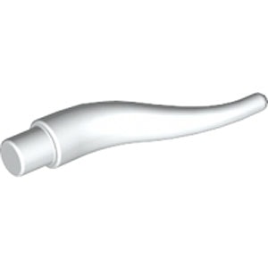 Horn 2,5m Ø3,2 with Shaft (White)