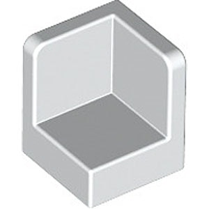 Wall Corner 1 x 1 x 1 (White)