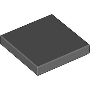 Tile 2 x 2 (Dark Stone Gray)