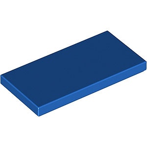 Tile 2 x 4 (Blue)