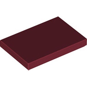 Tile 2 x 3 (Dark Red)