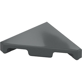 Tile 2 x 2 with ° 45 Cut (Dark Stone Gray)