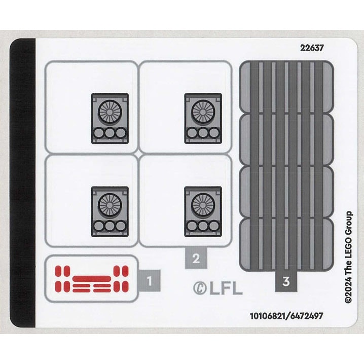 Stickers / Klistermärken - Star Wars - Boarding the Tantive IV