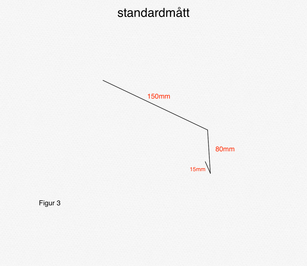 SF3 - Fotplåt för plana tak, standard