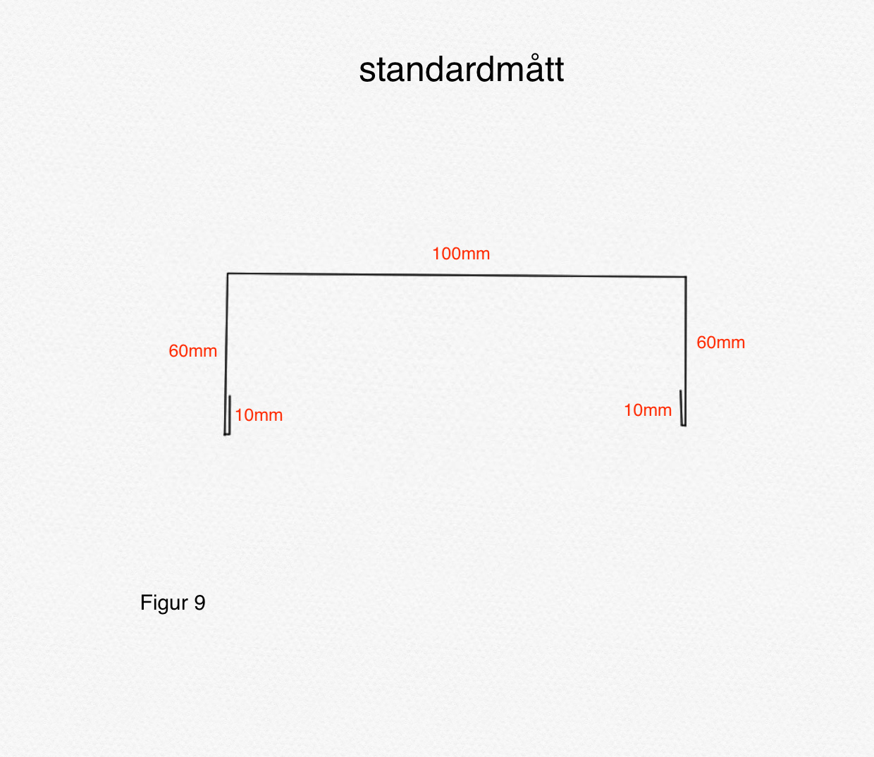 FD9 – U-profil med omslag