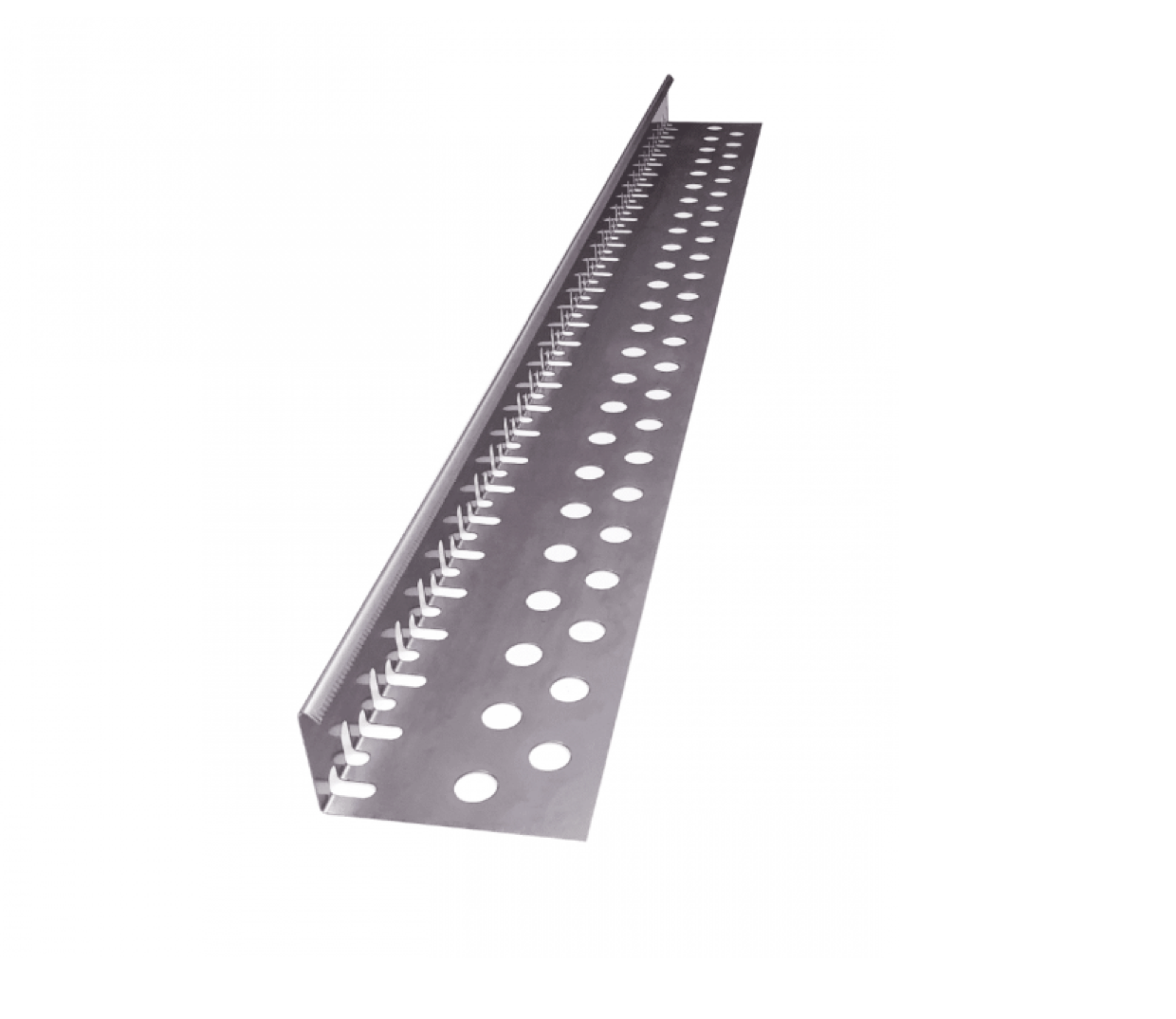 Kantavslut för sedum perforerad list 125 cm